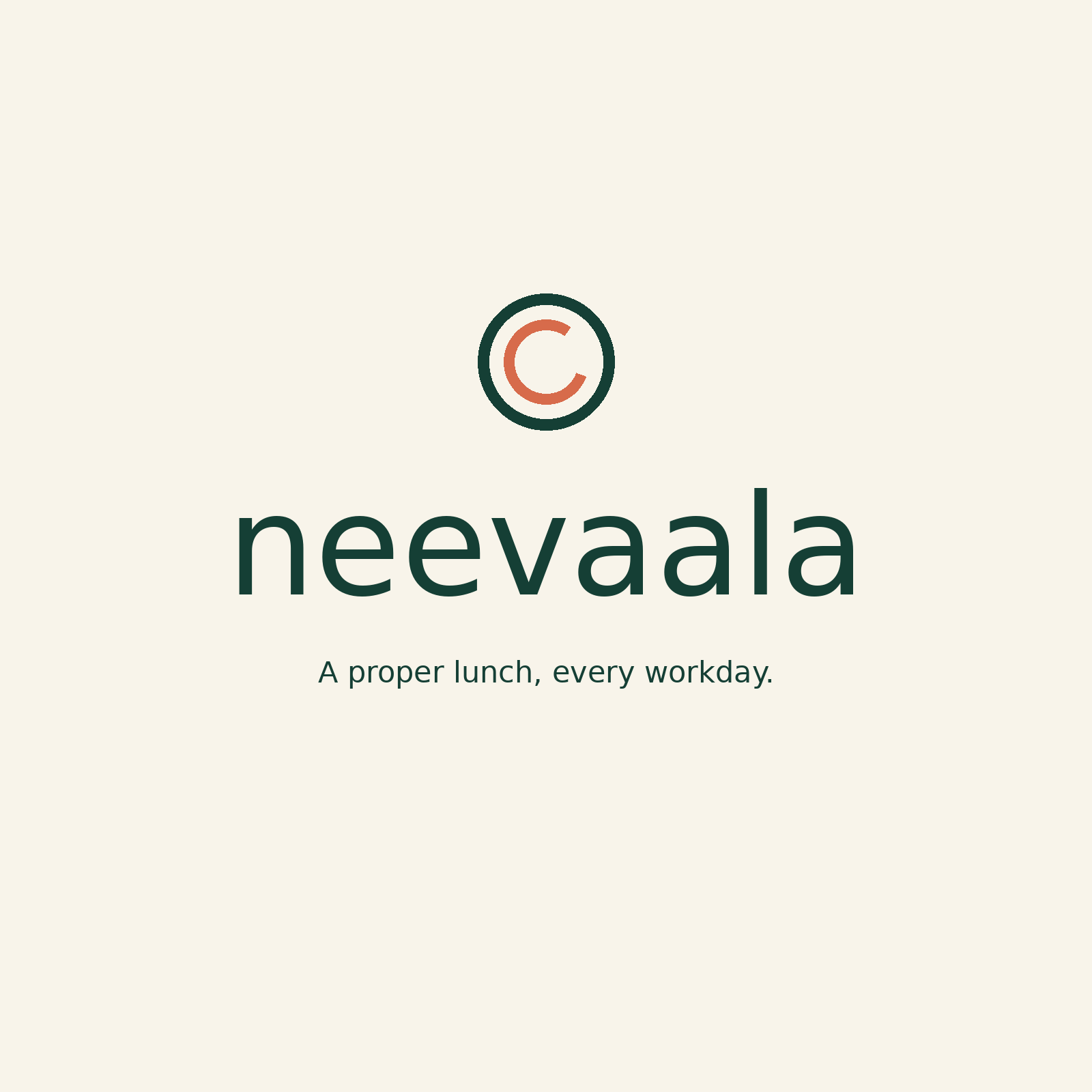 Neevaala — A proper lunch, every workday.